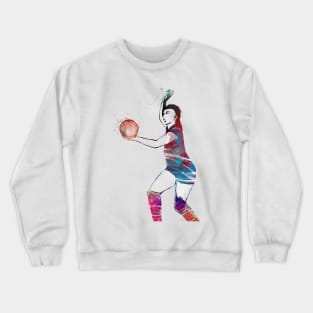 Volleyball sport art #volleyball Crewneck Sweatshirt